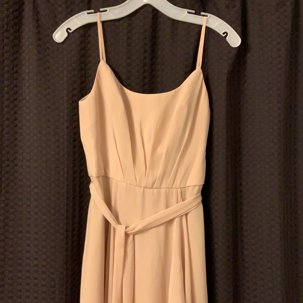 Amsale Bridesmaid Dress (color: fawn) - Size 6